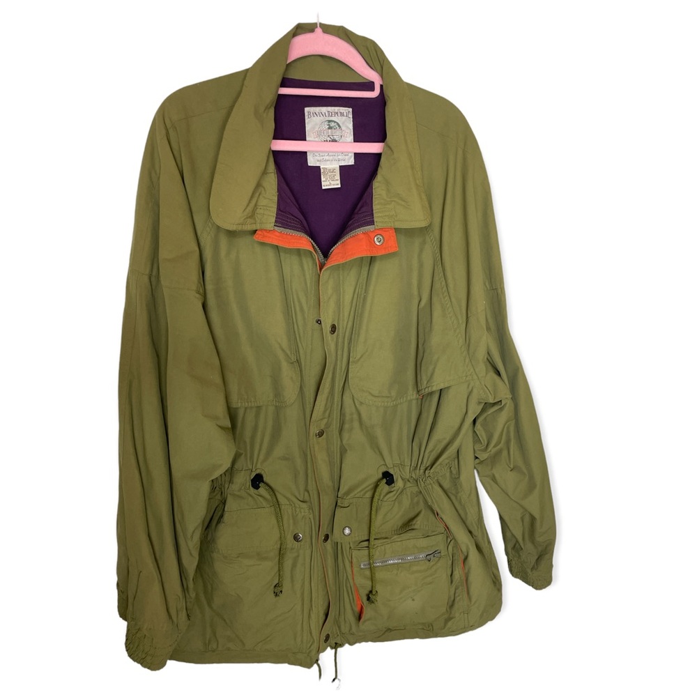 Vintage Banana Republic Travel Jacket Size Large